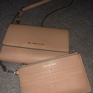 Michael Kors purse and wallet